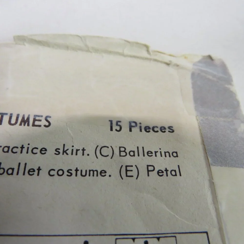 Butterick 8380 sewing pattern size 4 Ballet Dance Princess READ ALL